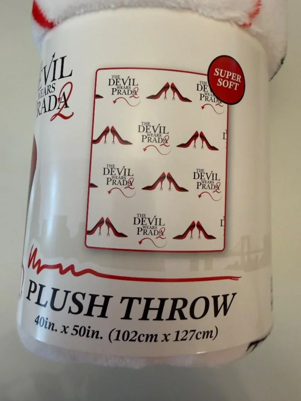 The Devil Wears Prada 2 Plush Throw Blanket 40